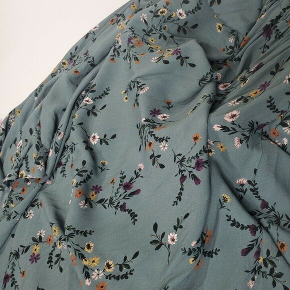 Women's Size Small Boutique Dress Floral Side Split New Maxi - Picture 11 of 12